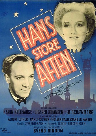 Hans store aften
