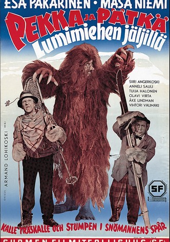 Pekka ja Pätkä lumimiehen jäljillä