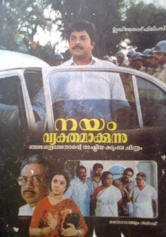 Nayam Vyakthamakkunnu