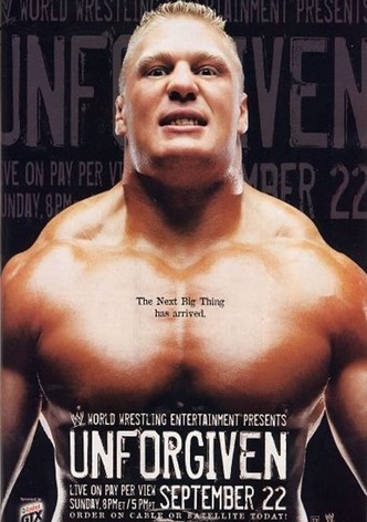 WWE Unforgiven 2002