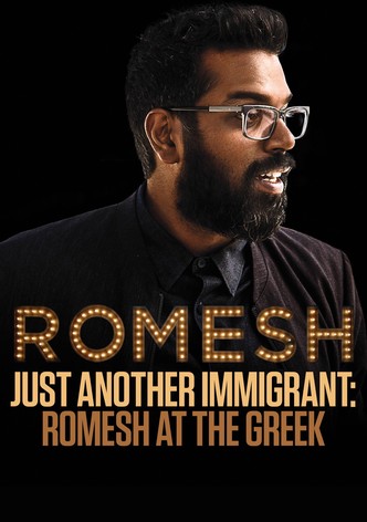 Just Another Immigrant: Romesh at the Greek