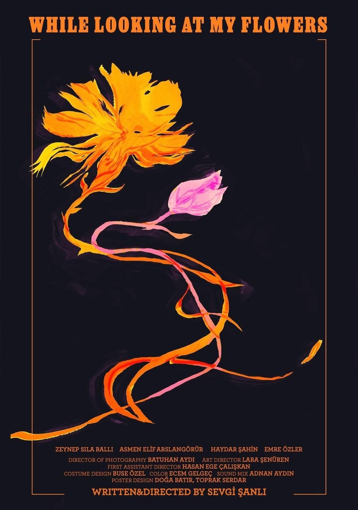 Çiçeklerime Bakarken