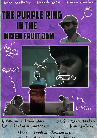 The Purple Ring In The Mixed Fruit Jam