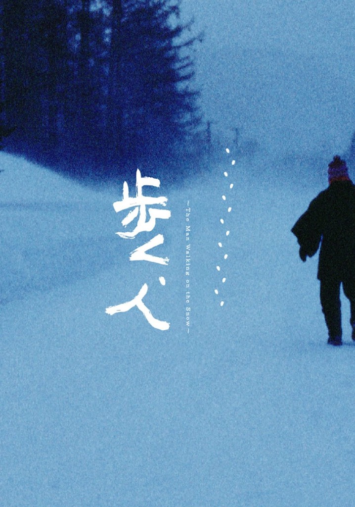 Man Walking on Snow