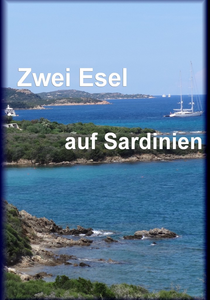 Zwei Esel auf Sardinien