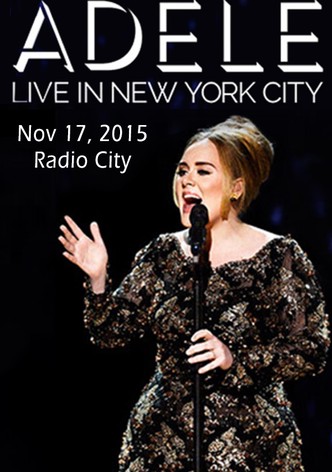 Adele Live in New York City