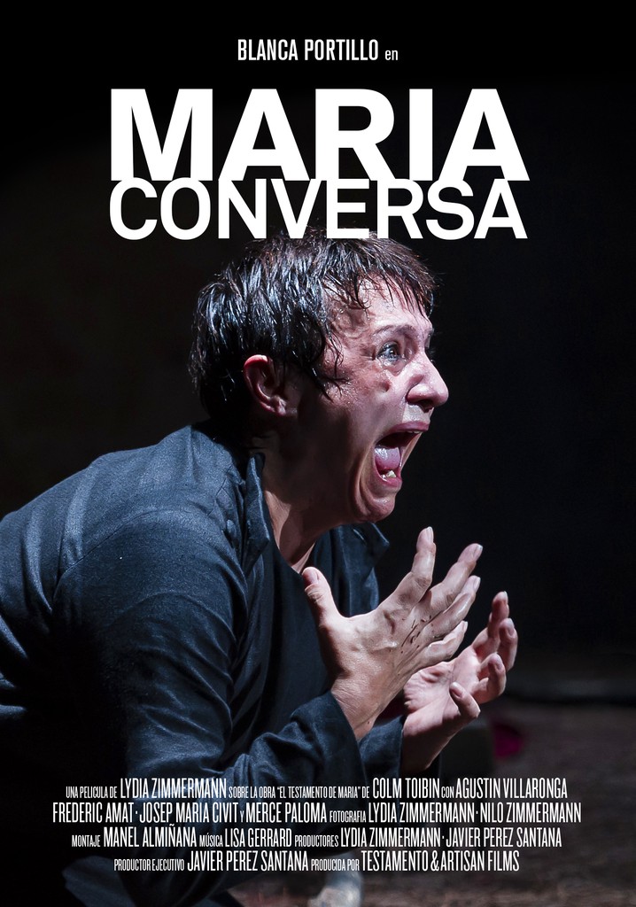 Maria converses