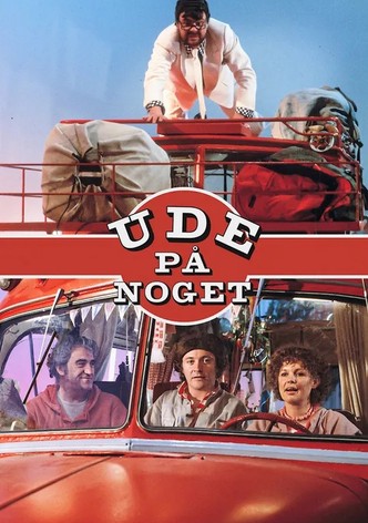 Ude på noget