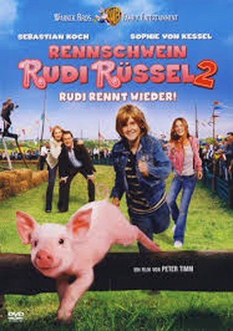 Rudy, el cerdito de carreras