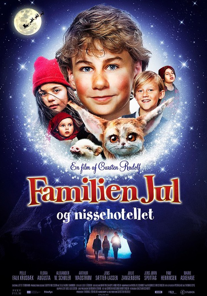 Familien Jul og nissehotellet
