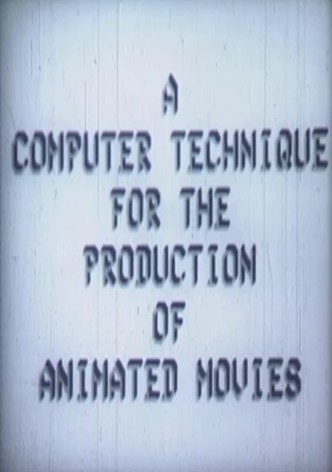 A Computer Technique for the Production of Animated Movies