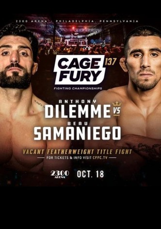 CFFC 137: Dilemme vs. Samaniego