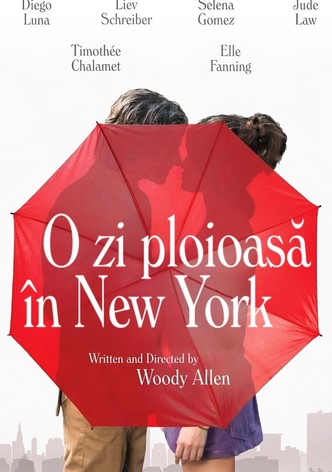 O zi ploioasă în New York