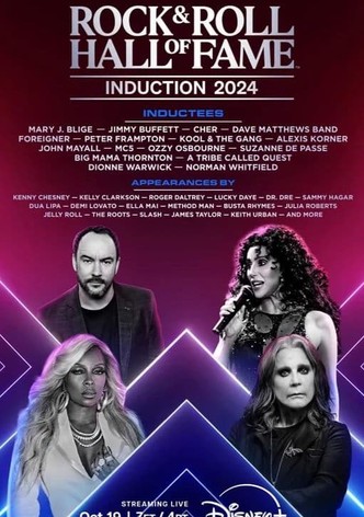 2024 Rock & Roll Hall of Fame Induction Ceremony