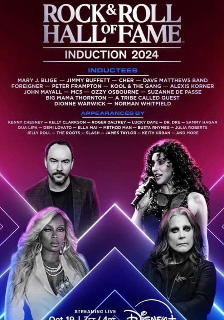 2024 Rock & Roll Hall of Fame Induction Ceremony