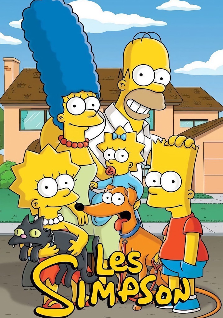 Où regarder la série Les Simpson en streaming