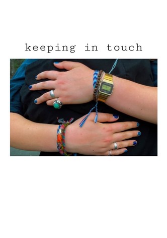 Keeping in touch