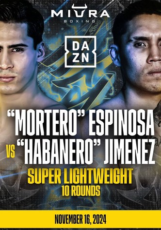 Jimerr Espinosa vs. Rogelio Jimenez