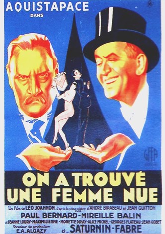 On a trouvé une femme nue