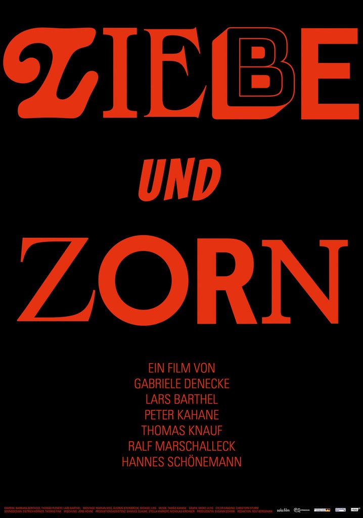 Liebe und Zorn
