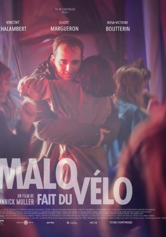 Malo fait du vélo