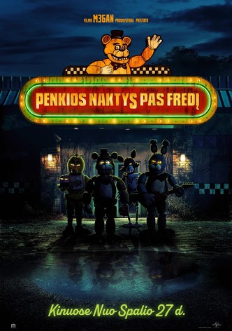 Penkios naktys pas Fredį