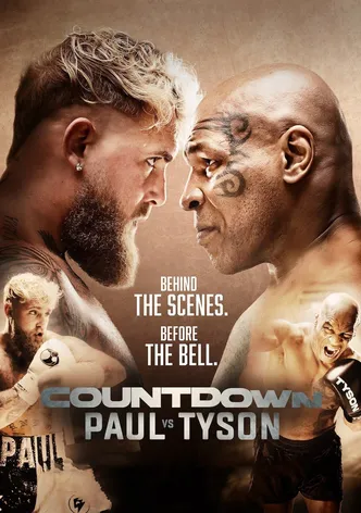 Countdown: Paul vs Tyson poster