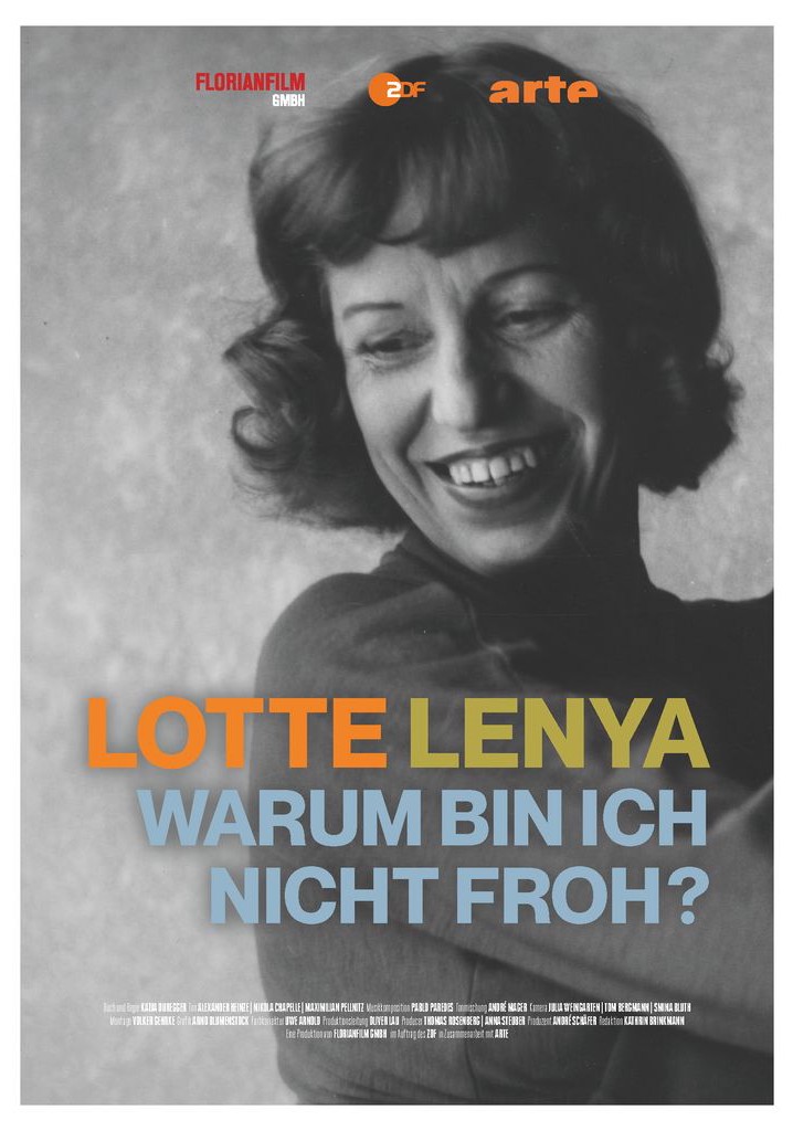 Lotte Lenya: Warum bin ich nicht froh?