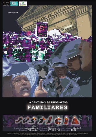 Familiares. La Cantuta y Barrios Altos