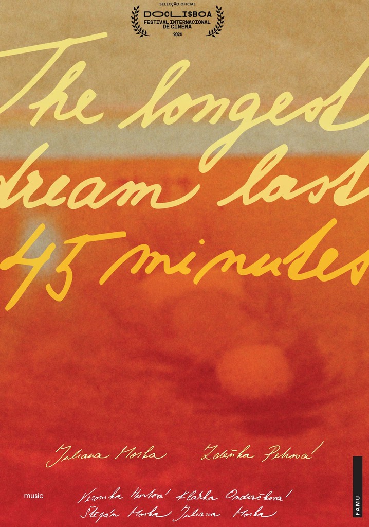 The Longest Dream Lasts 45 Minutes