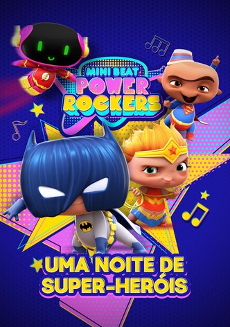 Mini Beat Power Rockers: Uma Noite de Super-Heróis