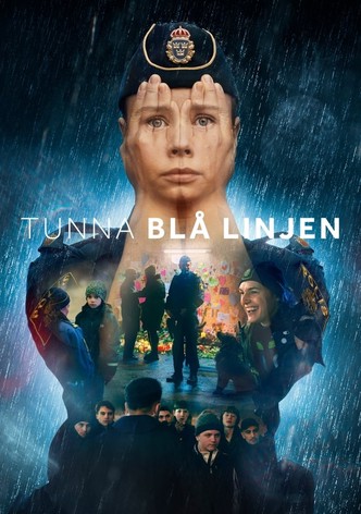 Tunna blå linjen