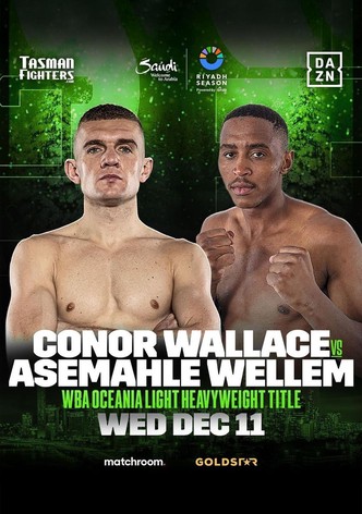 Conor Wallace vs. Asemahle Wellem