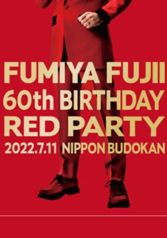 Fumiya Fujii 60th Birthday Red Party