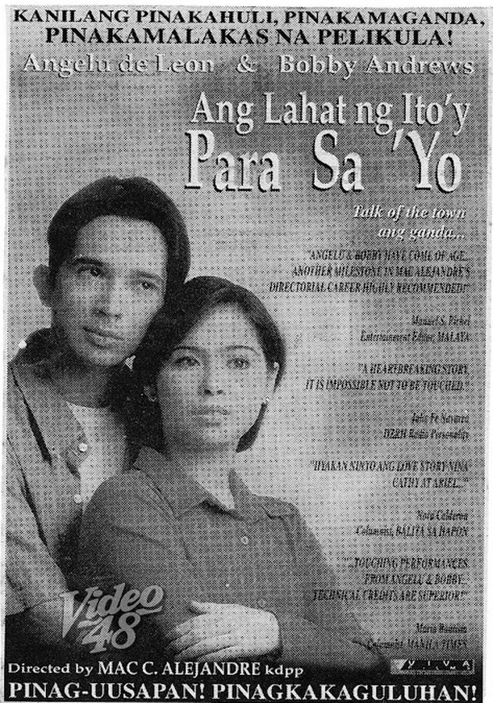 Ang Lahat ng Ito'y Para Sa'yo