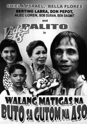 Walang matigas na buto sa gutom na aso