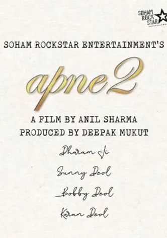 Apne 2 poster