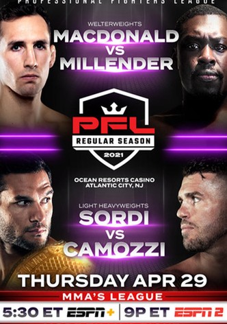 PFL 2021 #2: Regular Season - MacDonald vs. Millender