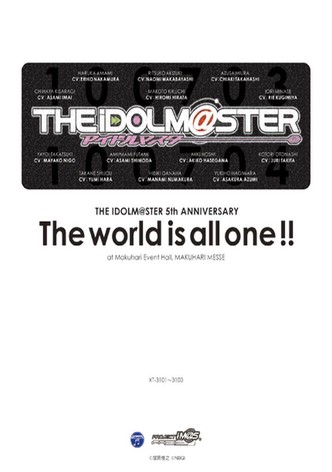 THE IDOLM@STER 5th ANNIVERSARY The world is all one!!