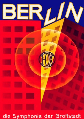 Berlin, die Symphonie der Großstadt