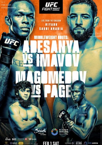 UFC Fight Night 250: Adesanya vs. Imavov