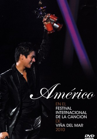 Américo at the Viña del Mar International Song Festival 2010