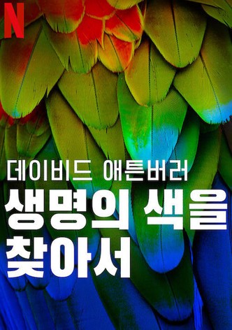 데이비드 애튼버러: 생명의 색을 찾아서