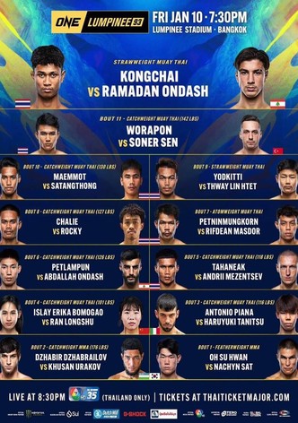 ONE Friday Fights 93: Kongchai vs. Ondash