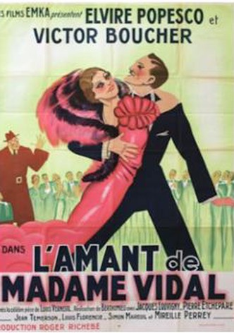 L'amant de Madame Vidal
