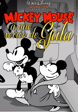 Mickey à une soirée gala