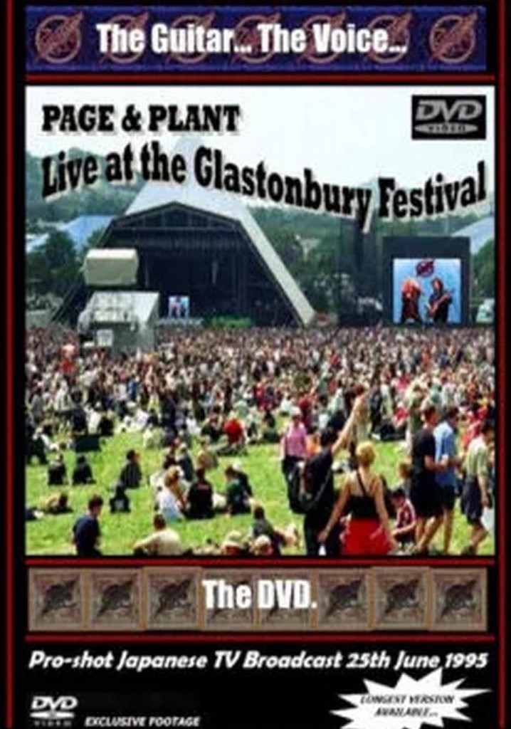 Jimmy Page and Robert Plant - Glastonbury 1995