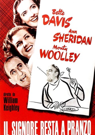 Il signore resta a pranzo