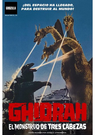 Godzilla contra Ghidorah, el dragón de tres cabezas
