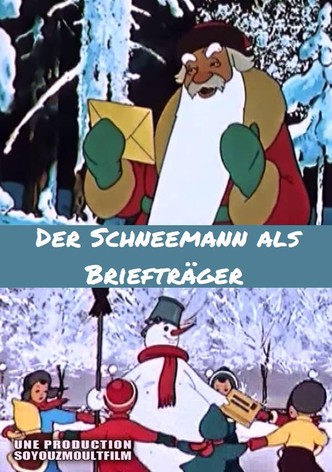 Der Schneemann als Briefträger